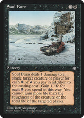 Queimadura da Alma / Soul Burn - Magic: The Gathering - MoxLand